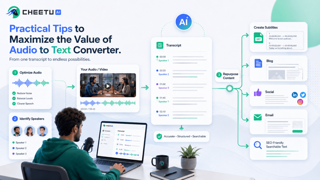 Audio to Text Converter